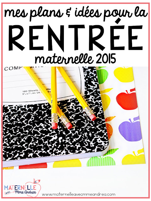 A peek at my first week of 2015 en maternelle! Lots of great ideas that you can implement right now!