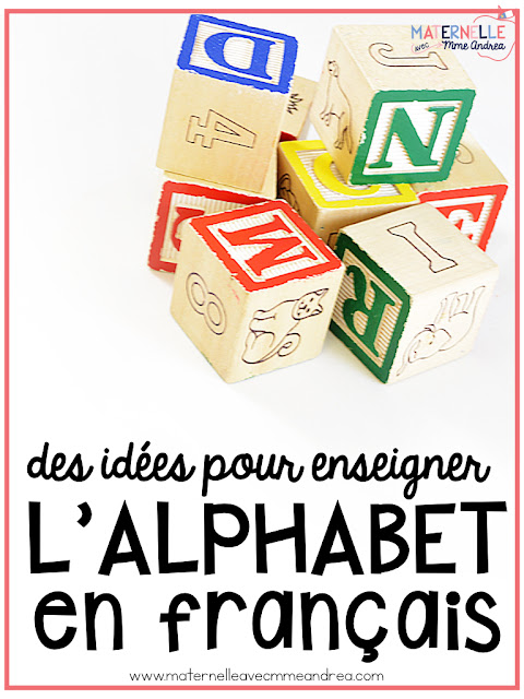 Looking for ways to amp up your alphabet routine? This blog post is full of all kinds of different ideas for helping your French kindergarten students learn their letters and sounds!