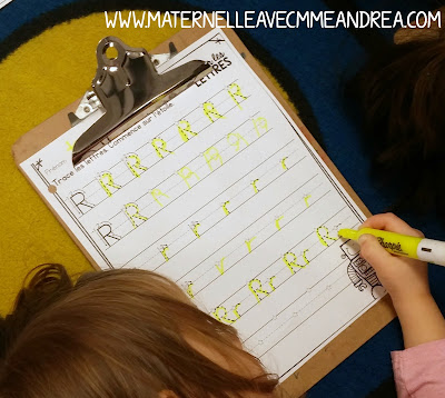 Looking for ways to help you primary French students learn how to correctly form their letters? Letter formation can be a challenge to teach and practice in maternelle. Check out this blog post to read about how to implement an effective routine that your students will love during your calligraphie time!
