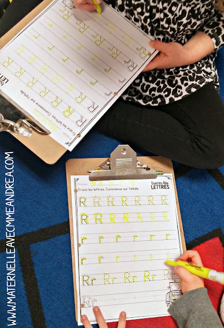 Looking for ways to help you primary French students learn how to correctly form their letters? Letter formation can be a challenge to teach and practice in maternelle. Check out this blog post to read about how to implement an effective routine that your students will love during your calligraphie time!