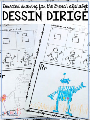 Have you tried directed drawing in your French kindergarten or first grade class yet? Directed drawing is fun and teaches your students a lot of drawing skills AND life skills. Here are five reasons why you should give directed drawing a go this year!