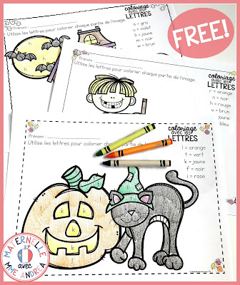Looking for some French freebies for fall in maternelle? Check out this blog post! Includes links to FREE math and literacy activities en français