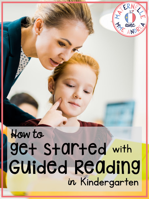 Do you teach Kindergarten in French (French immersion or in a francophone school), and struggle to get started with guided reading? This blog post will help ensure you get off on the right foot with your maternelle students!