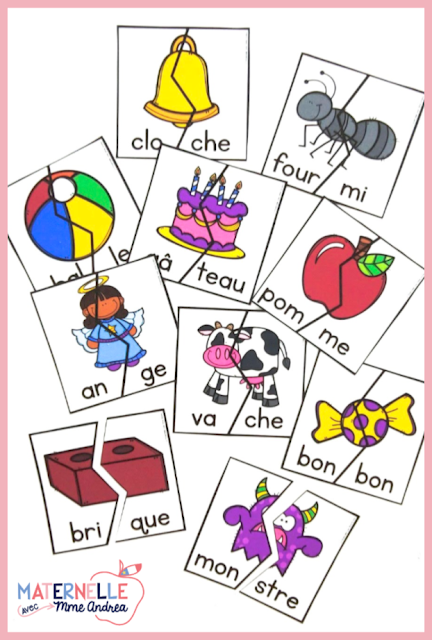 Are you an anglophone teacher teaching in a French early elementary classroom? Or, do you just need to brush up on the official rules of dividing words into syllables en français before you begin teaching them? Check out this blog post for four easy to understand rules for teaching syllables to French students!