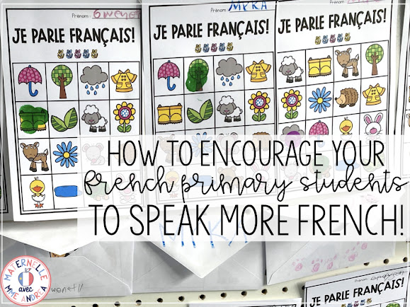 Looking for a fun way to encourage your French primary students to speak more French? This blog post explains how you can use behaviour bingo & fun stickers to get your students engaged and excited about practicing their second language!
