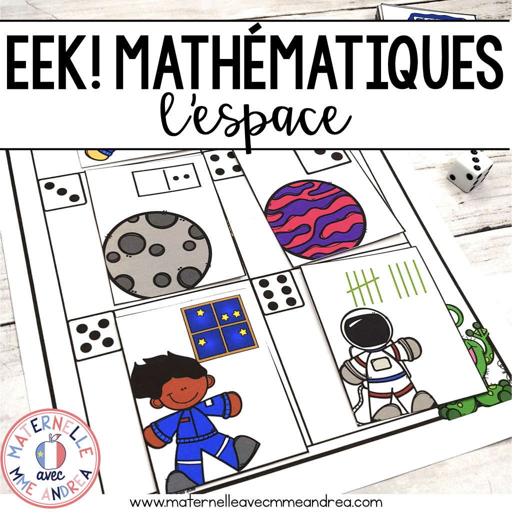 EEK! Jeu de Mathématiques - L'espace (FRENCH Space Themed Math