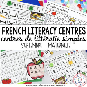september french literacy centres