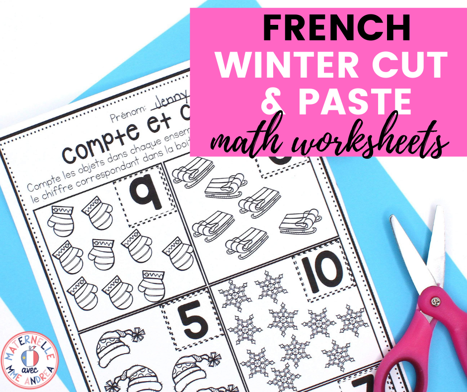 Looking for a simple, engaging way for your French primary students to practice key math skills in person, online, or anywhere in between? These French math worksheets have you covered for the entire year!