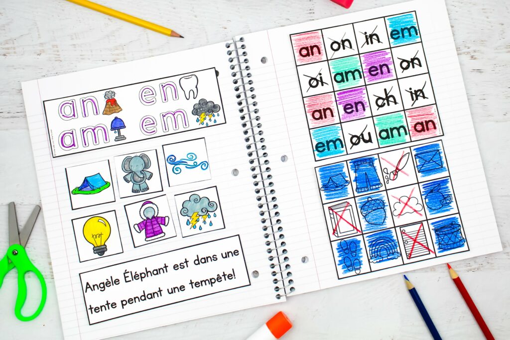 Looking for a simple, effective, engaging way to teach your students their sons composés? Check out this blog post explaining how you can accomplish this goal with an interactive notebook! 