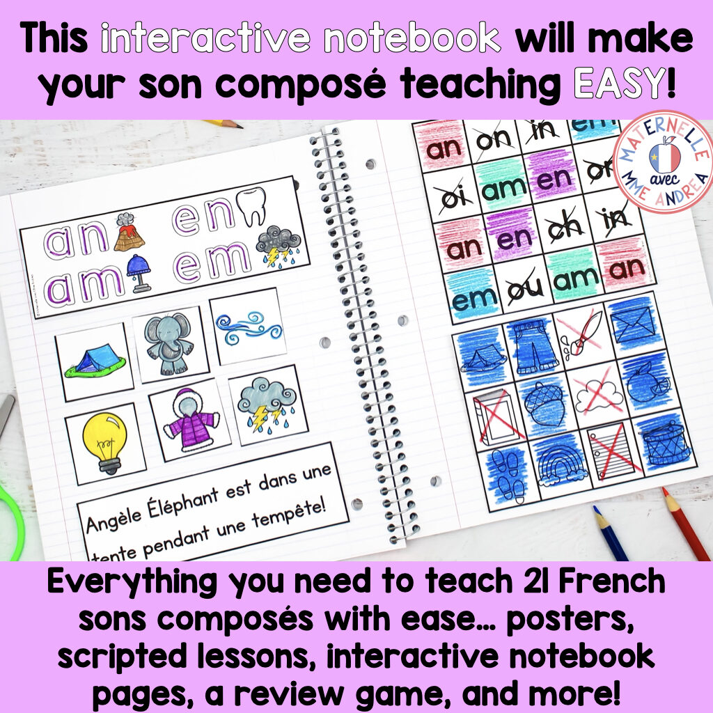 Looking for a simple, effective, engaging way to teach your students their sons composés? Check out this blog post explaining how you can teach French phonics!