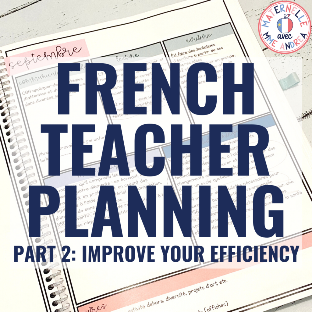 Looking for teacher planning tips? Part two of this mini blog series will help you improve your efficiency when planning!