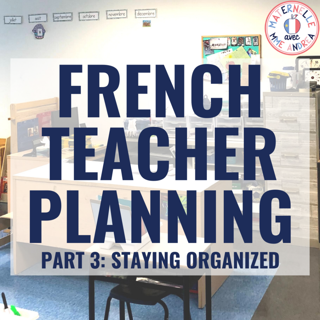 Teacher Planning Tips Part 3: Classroom Organization Ideas