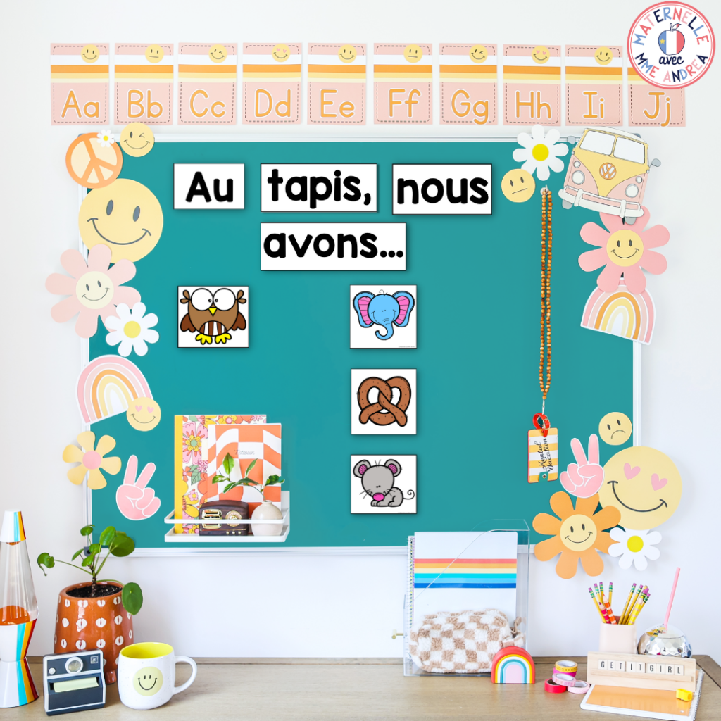 Looking for a simple way to help your French primary students learn active listening skills? Try this simple, FREE anchor chart and visuals!