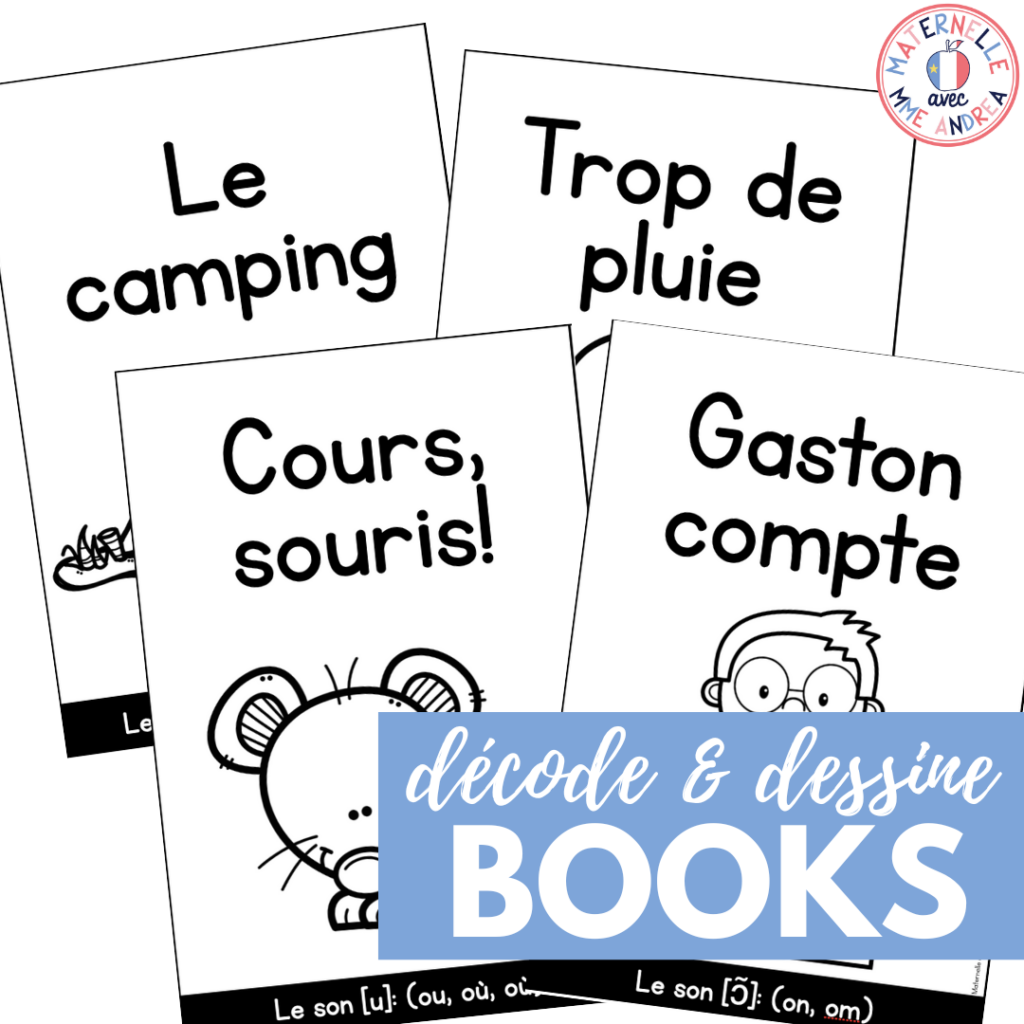 Do your French primary students struggle with reading comprehension and decoding? Give these simple French decodable readers a try! Students will read each page, and illustrate it based on what they read. No more guessing or looking at the picture to "read"!