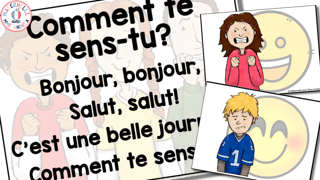Curious about my daily morning routine in a French first grade classroom? Check out this blog post to see what we do!